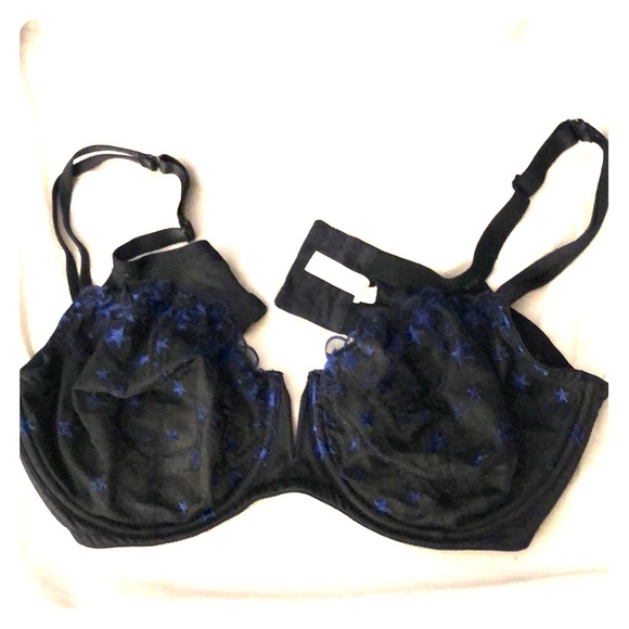 Blue Stars Cacique Full Coverage Bra 42DD - Picture 1 of 5